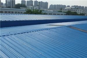 安徽合肥機(jī)械廠(chǎng)廠(chǎng)房彩鋼瓦翻新案例施工